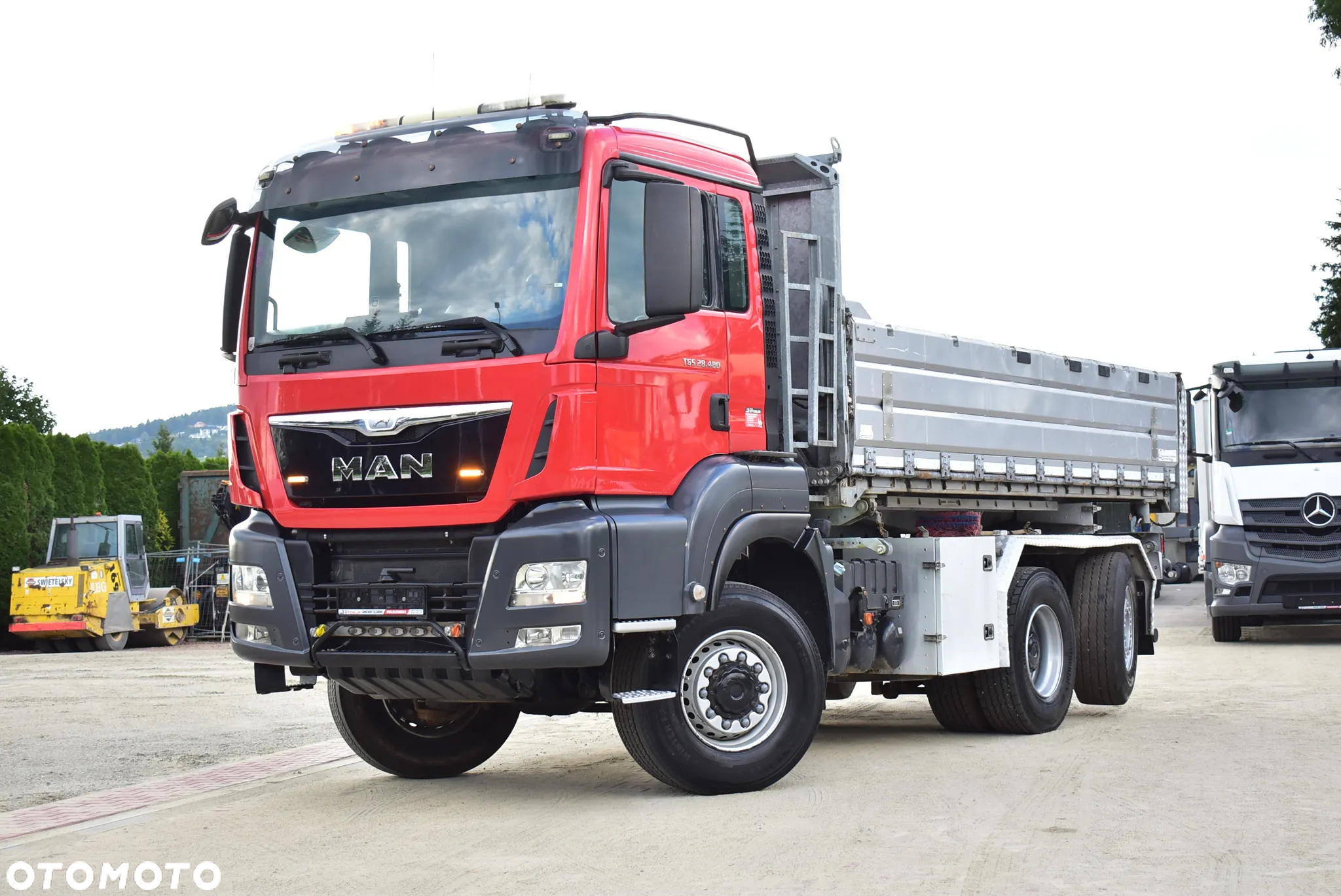 MAN TGS 28.480 6x4-4BL Wywrotka 3-Str. ** Bordmatic **! 65.000 KG Zestaw ! Przedni most/ Reduktor/ 4X4/6X6/ STAN PERFEKCYJNY ! SPROWADZONY Z AUSTRII ! - 17