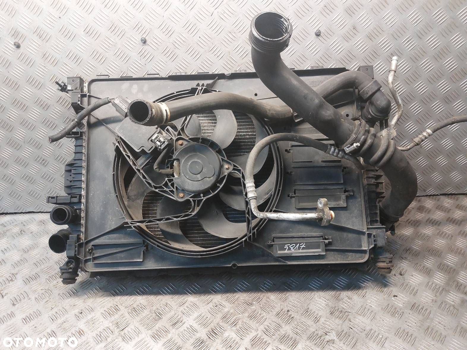 CHŁODNICA WODY KLIMATYZACJI INTERCOOLER FORD MONDEO MK4  2.0 TDCI - 2