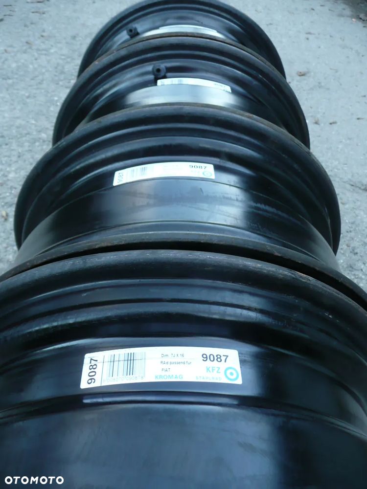 16” - Felgi Stalowe - 4x98 r16 cali - FIAT Bravo , 500 , Fiorino , Citroen NEMO , Peugeot BIPPER , Ford Street KA , Alfa Romeo , Lancia - ORYGINAŁ - 7