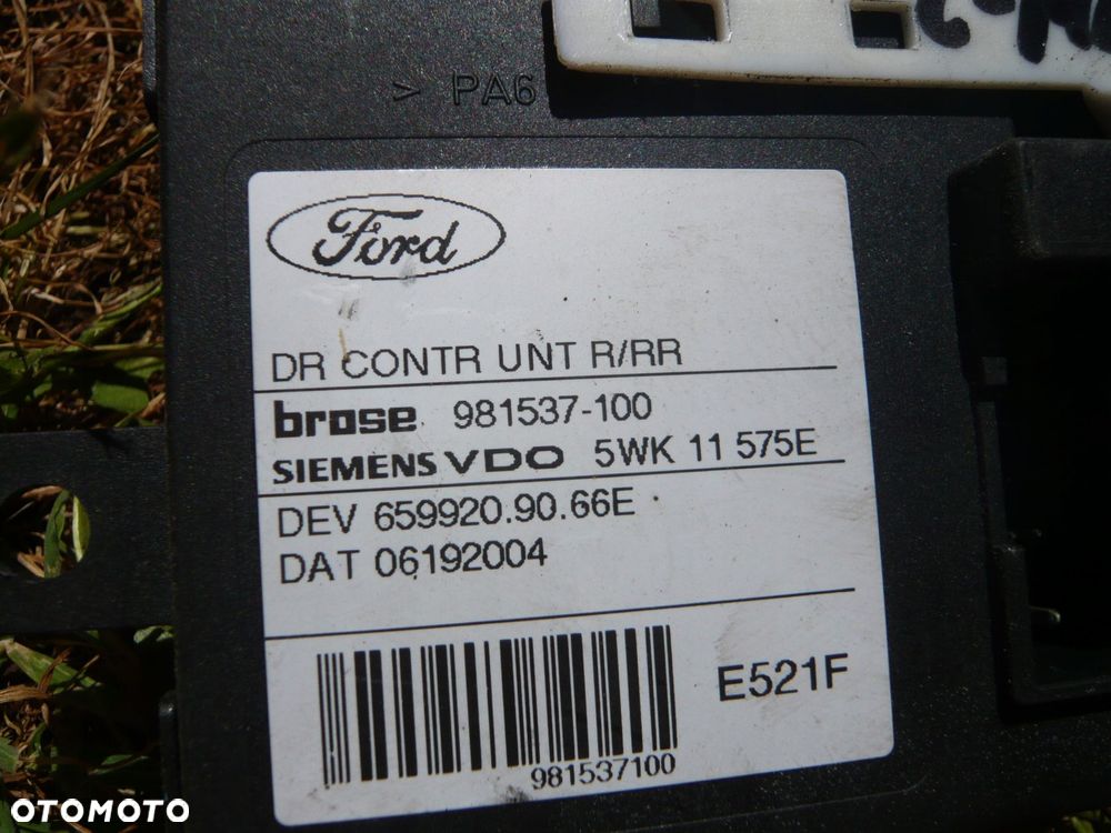silniczek szyby prawy tył 5wk11575e ford c-max - 3