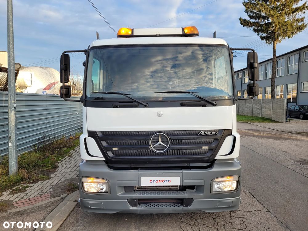 Mercedes-Benz AXOR 1824 // HDS PALFINGER 4 WYSUWY 12,20m PK 15500 // SKRZYNIA ŁADUNKOWA 8m // ŻURAW DŹWIG KRAN CRANE - 16