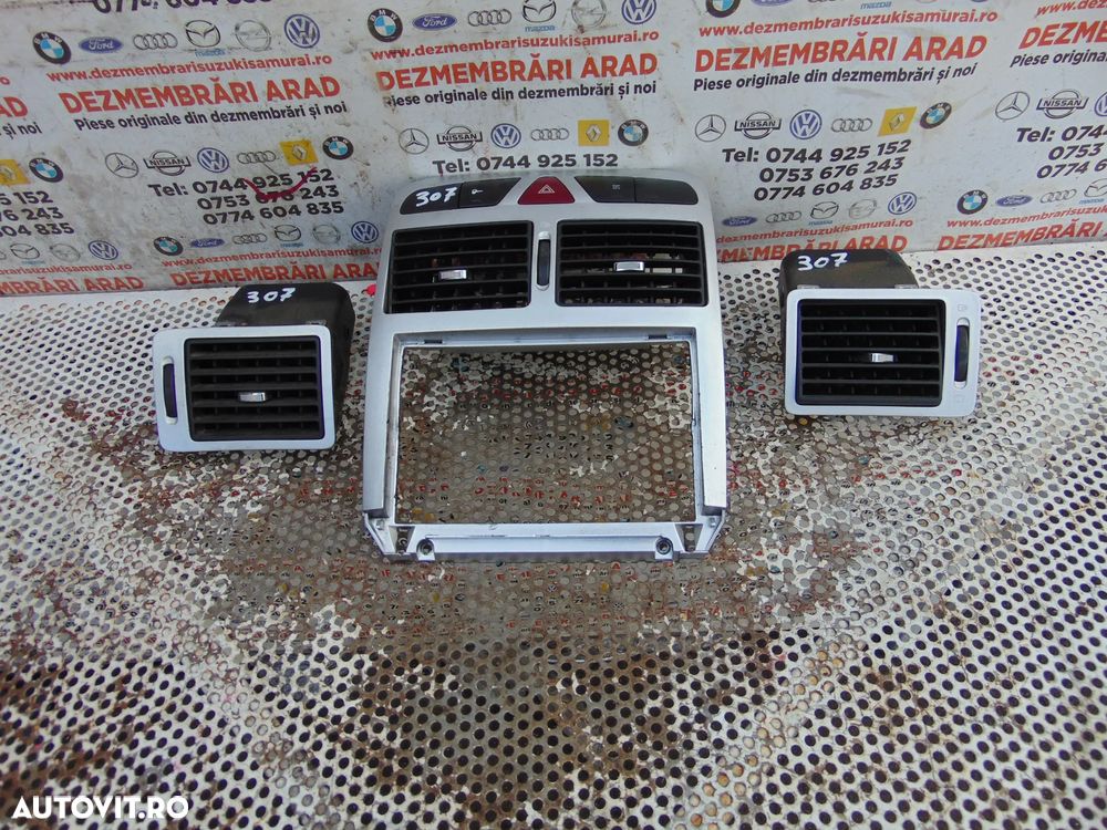 Grile ventilatie bord Peygeot 307cc 307 cabrio grile bord - 1