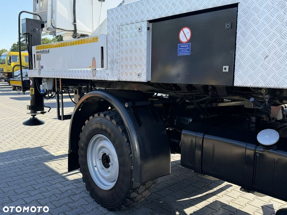 Mercedes-Benz UNIMOG 437 4x4 Zwyżka RUTHMANN STEIGER TB 220 Podnośnik Koszowy - 10
