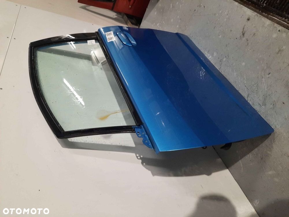 } DRZWI PRZÓD PRZEDNIE LEWE HONDA JAZZ 3 III BG53M NIEBIESKA BŁĘKITNA 5D 5 DRZWI HB - 4