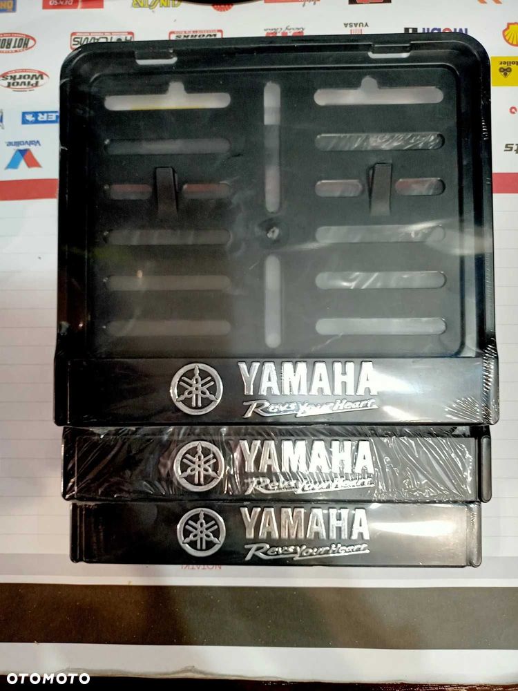 #Motocyklowa Ramka do tablicy rejestracyjnej z nadrukiem 3D YAMAHA - 2