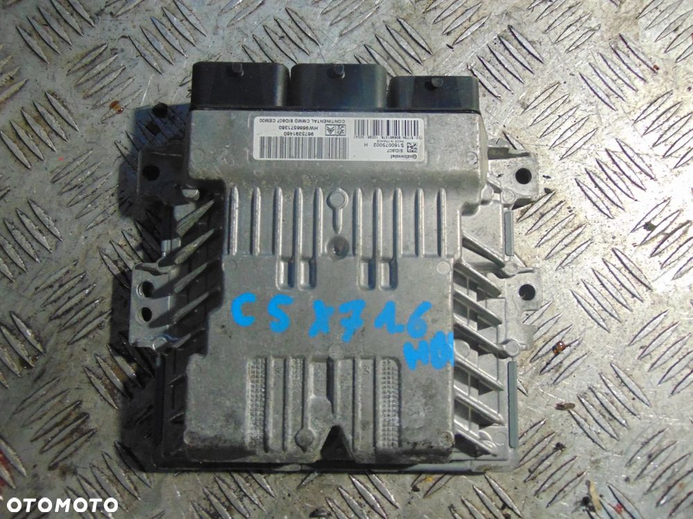 Sterownik silnika citroen c5 x7 1,6 hdi 9675391480