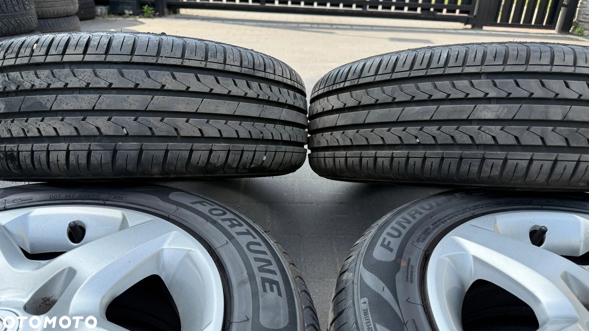 Koła strukturalne 215/55 nowe 2024/2025 r16 5x110 opel chevrolet felgi ET39 Alufelgi - 8