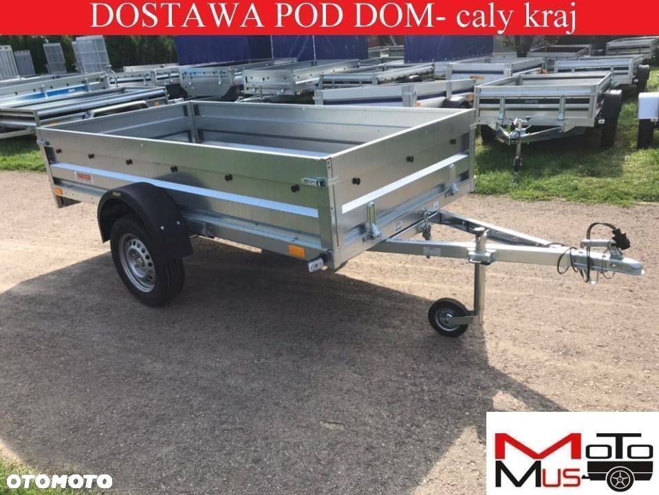 Neptun Przyczepa Neptun 236x129x40cm WYSOKIE BURTY spawana rama Częstochowa MOTOMUS dostawa pod dom - 1