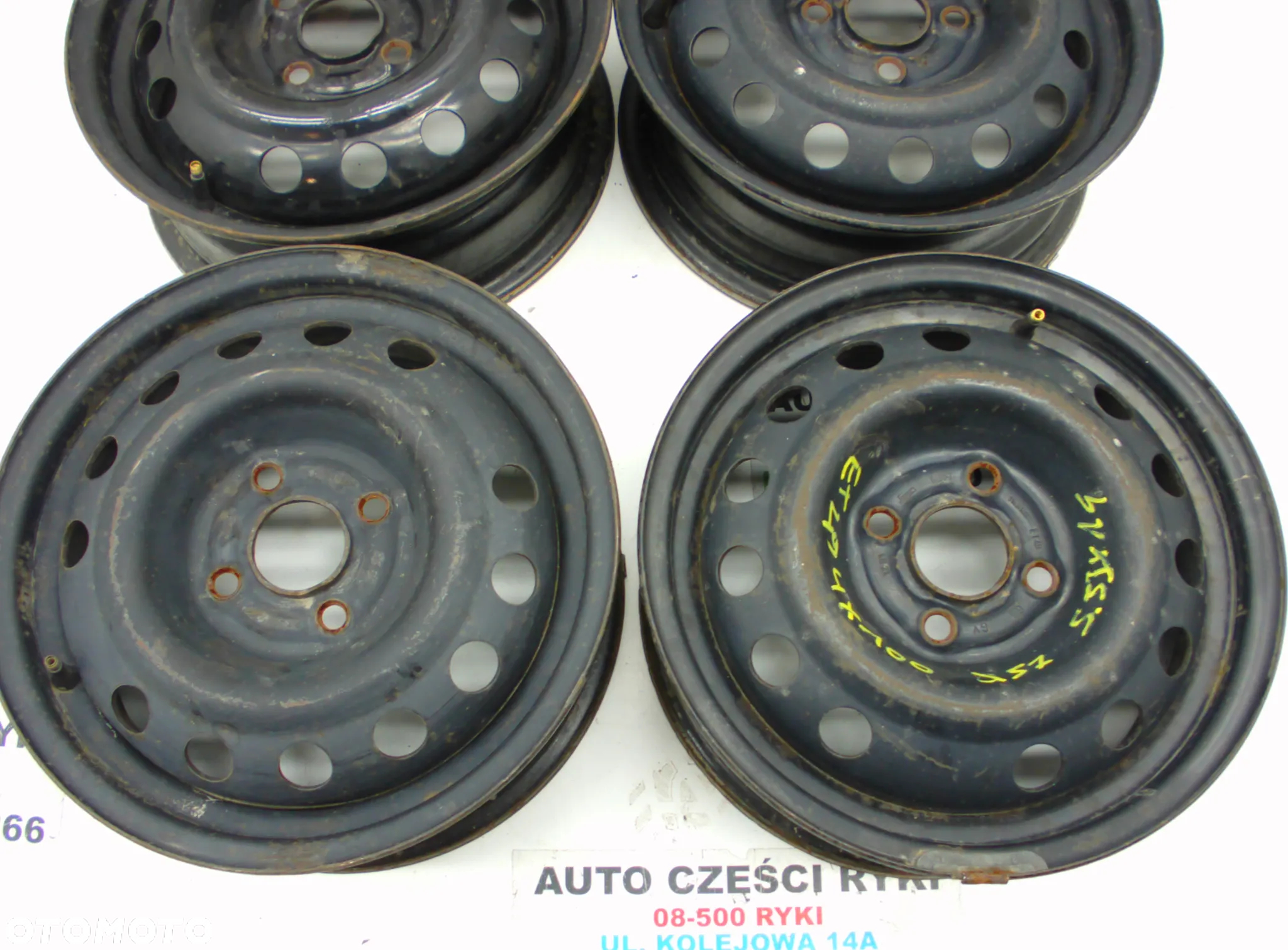 Felgi stalowe Opel 4x100 5.5Jx14 ET49 - 2