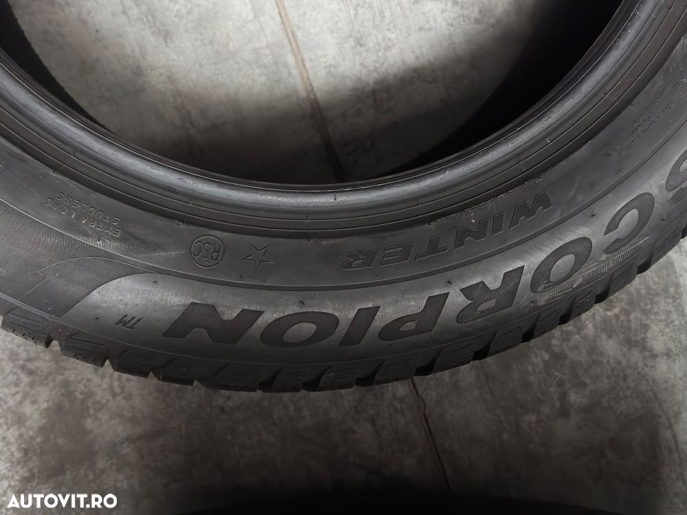 Vând 4 anvelope 265/50/19 Pirelli de iarnă cu runflat second - 9