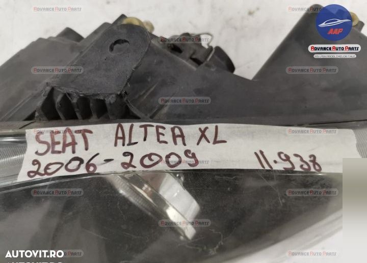 Far Stanga original cu halogen Seat  Altea  1 [2004 - 2009] - 8
