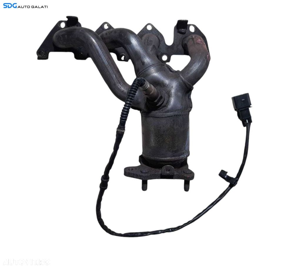 Galerie Evacuare cu Catalizator Skoda Octavia 1 1.4 Benzina 1997 - 2011 Cod 036178EA [N1421] - 2