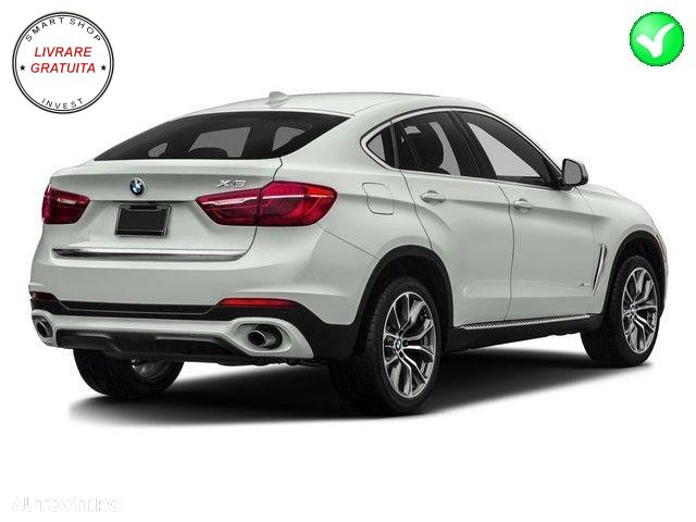Difuzor Bara Spate si Ornamente Evacuare BMW X6 F16 V8 M-tech Design- livrare gratuita - 17