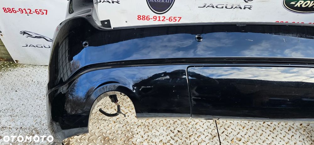 Dodge Durango III LIFT 2017- GT Kompletny zderzak tył pod 4x PDC oraz zaślepka na hak ZDERZAK POD 2 RURY kolor PXJ CZARNY  wersja GT - 9