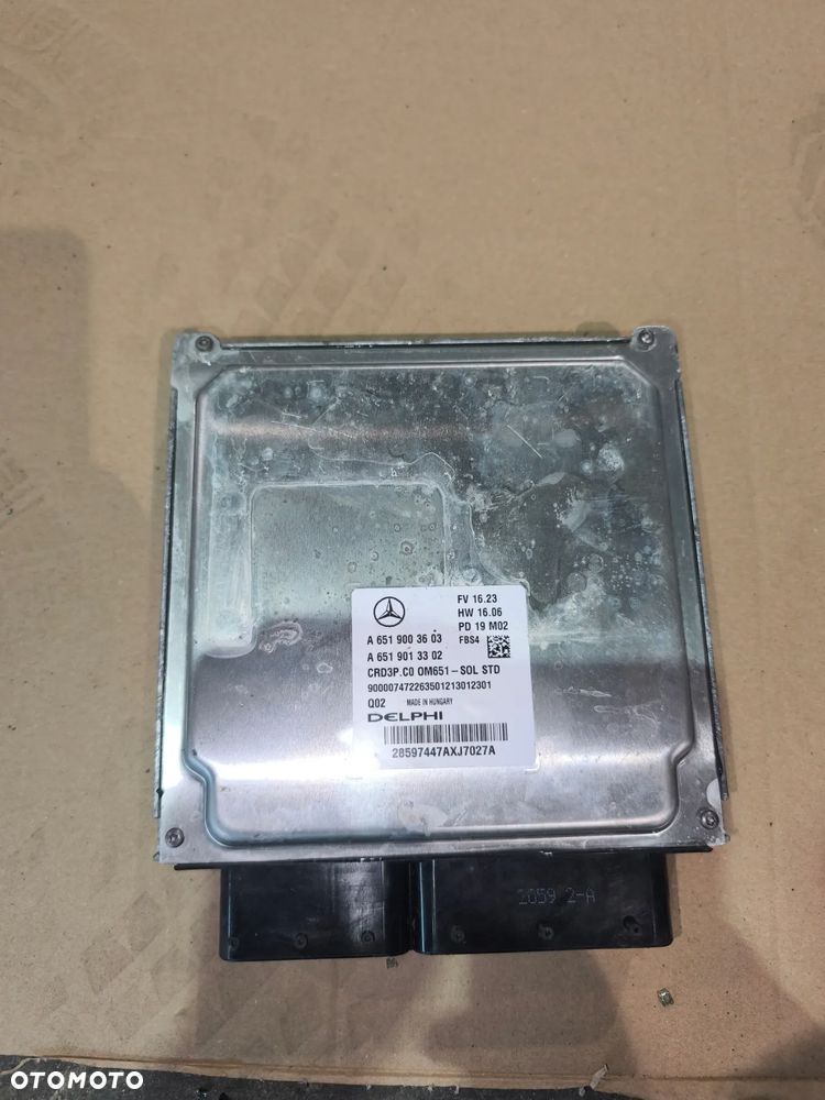 Sterownik silnika a6519003603 Mercedes-Benz Sprinter w907 2.2 651