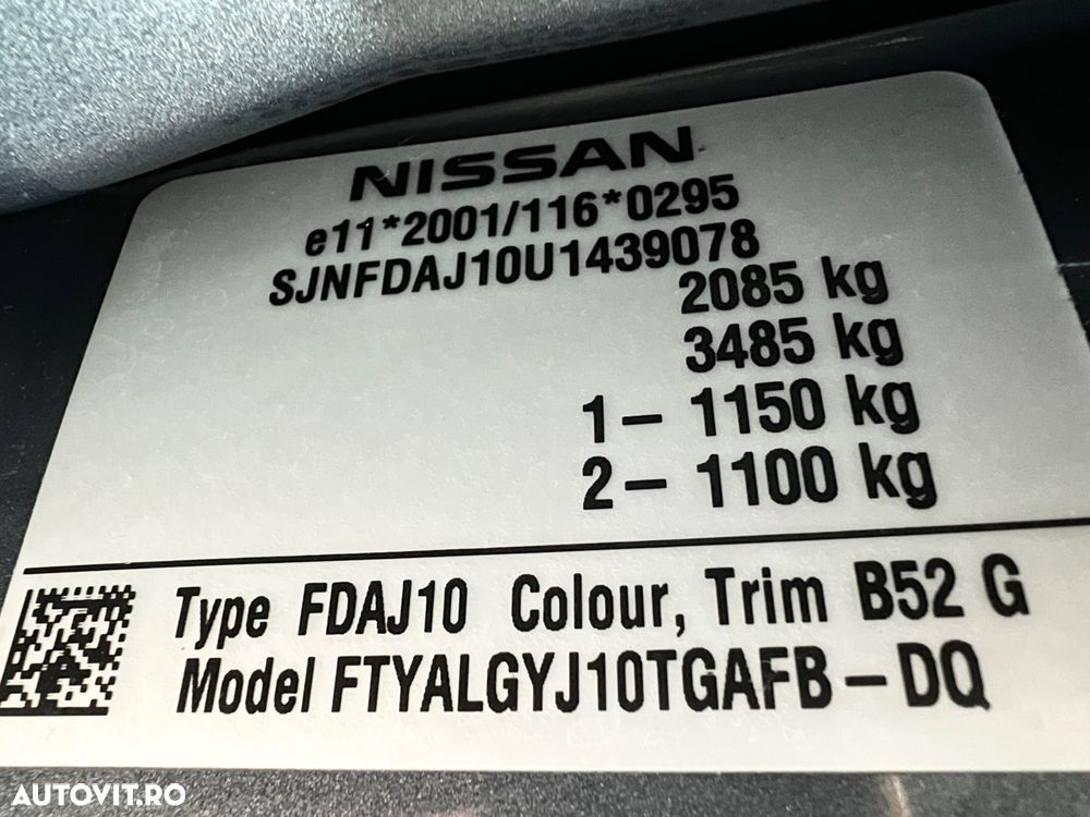 Nissan Qashqai 2.0 DCI DPF Visia - 14