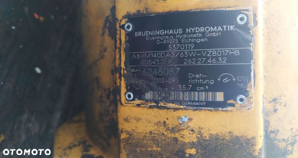 Silnik hydrauliczny HYDROMATIC A6VM140DA2/63W – VZB017HB [HYD 1878] - 4