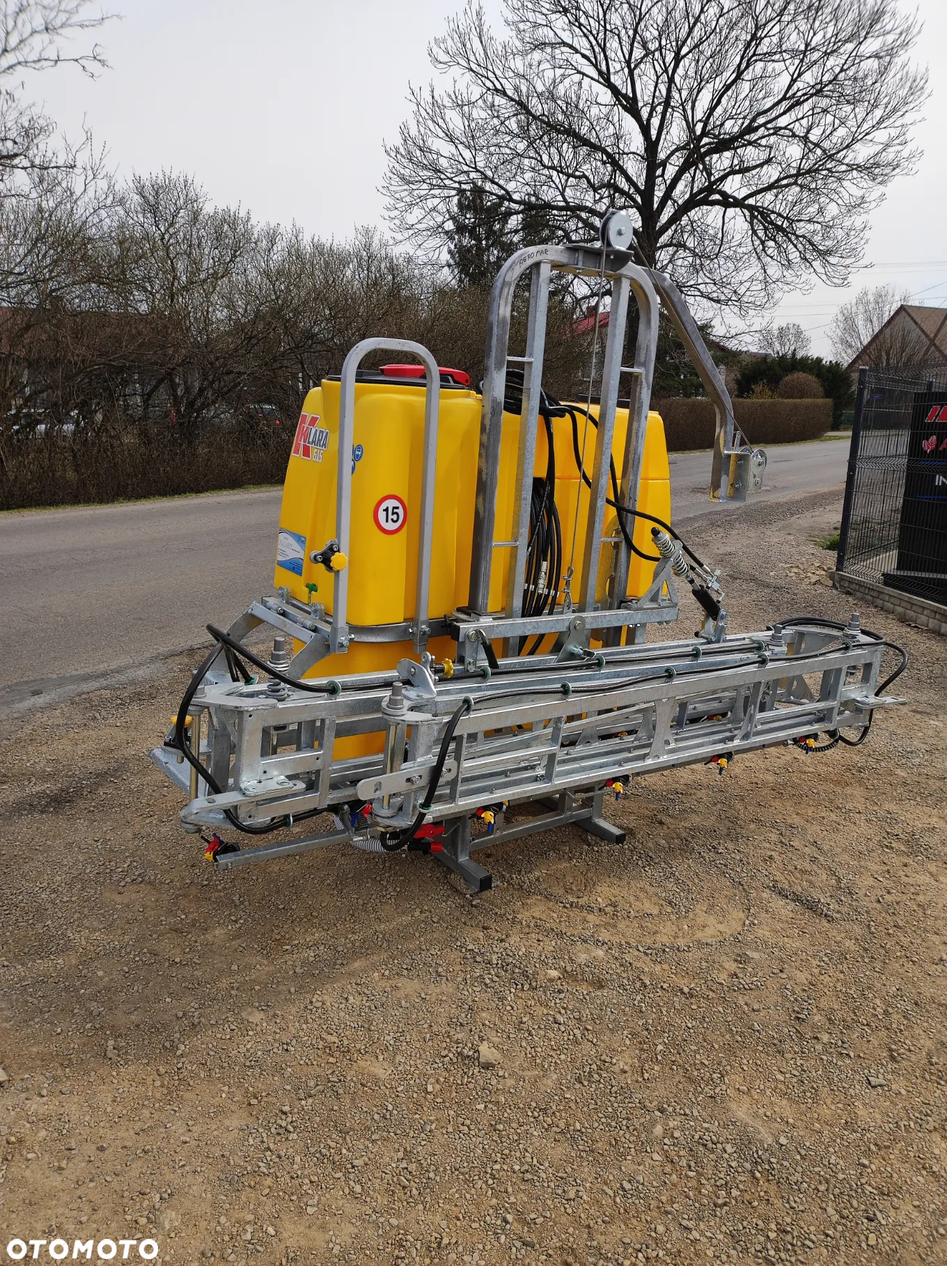 Opryskiwacz zawieszany/TOLMET /Model: KLARA/pojemność: 200l-1200 l/-szerokość lanc: 6m / 18m/pompa włoska TOLVERI/DARMOWY TRANSPORT - 9