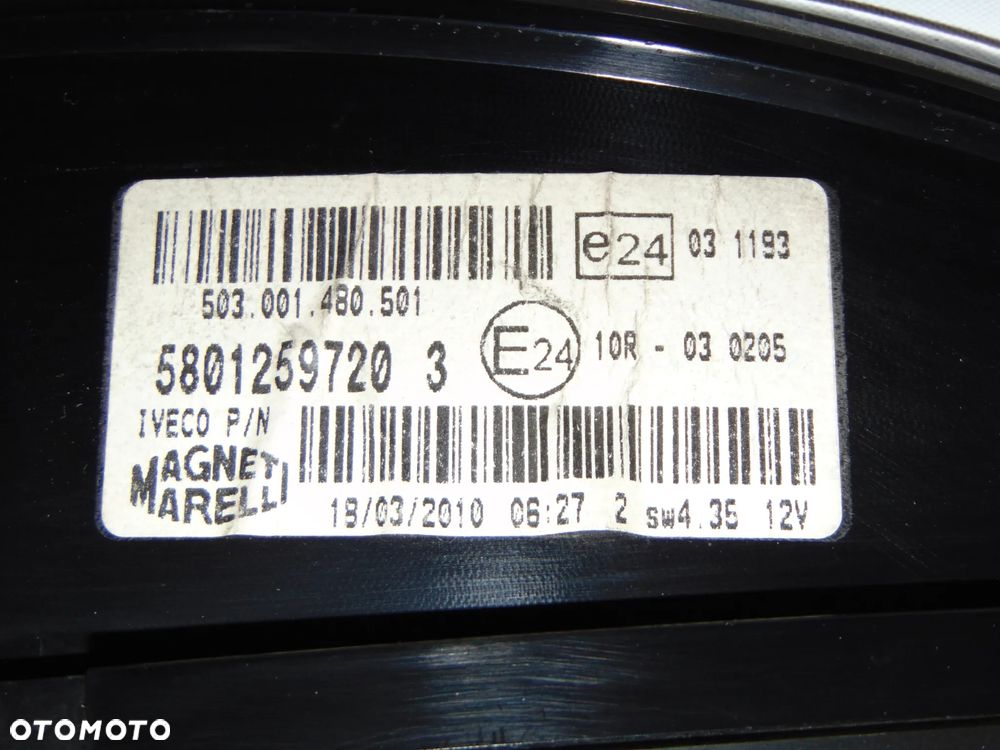 EUROPA licznik zegary 5801259720 Iveco Daily 3 III 4 IV diesel 2.3 HPI 06-11r - 4