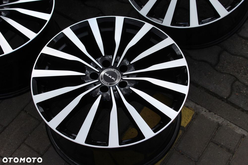 mak 20cali 5x112 et22 9,5j mercedes glc glk 204x gle h1gle r w251 sls w177 - 8
