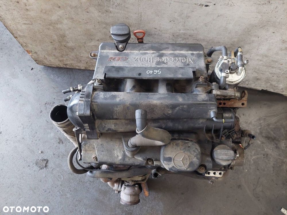 SILNIK DIESEL + UKŁAD WTRYSKOWY + TURBINA MB VITO W638 611980 WYPRZEDAŻ - 8