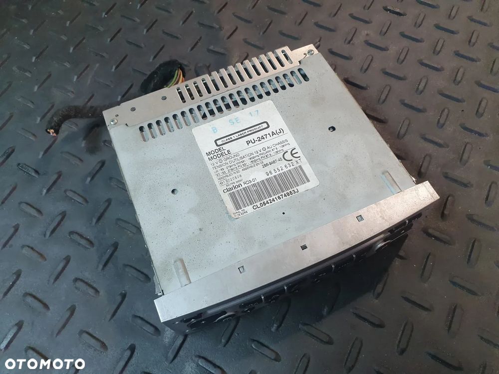 PEUGEOT 307 CITROEN C2 C3 RADIOODTWARZACZ RADIO FABRYCZNE RD3-01 96552632XT - 4