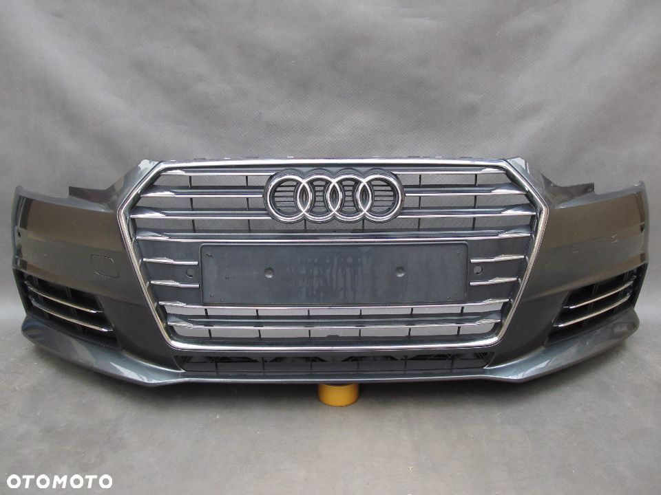 Zderzak przedni Audi A4 B9 15 - 19 Pdc-6 + Atrapa Lakier LZ7S - 5