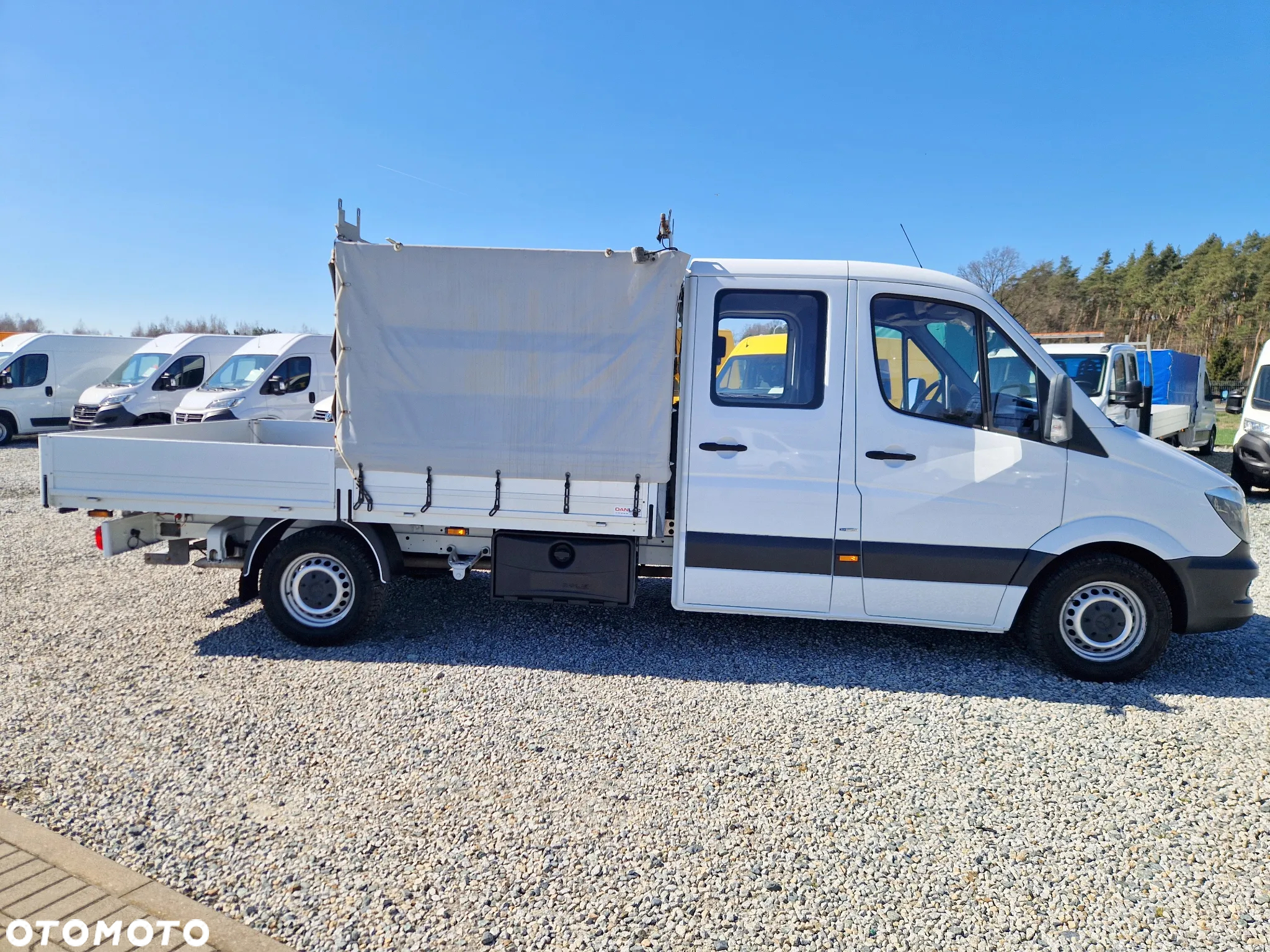 Mercedes-Benz SPRINTER 316 2,2 CDI 163 KONNA DOKA BRYGADÓWKA 6 OSOBOWA 3,5M SKRZYNIA KLIMA WEBASTO GWARANCJA - 6