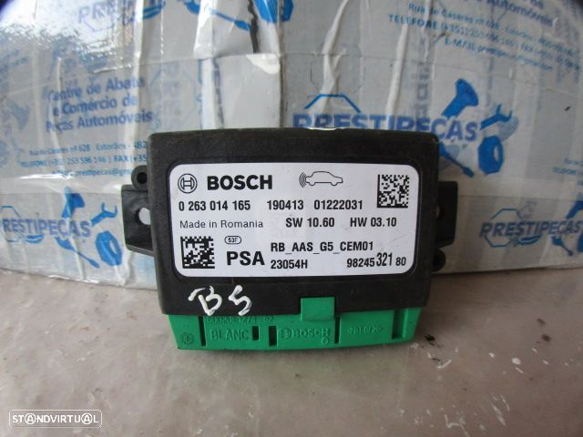 Modulo 0263014165 CITROEN C3 3 FASE 1 2019 1.2I 83CV 5P BRANCO Módulo Sensores Estacionamento TOYOTA PROACE 2 M FOURGON LONG 2018 1.6D4D 115CV 5P CINZENTO ESCURO - 1