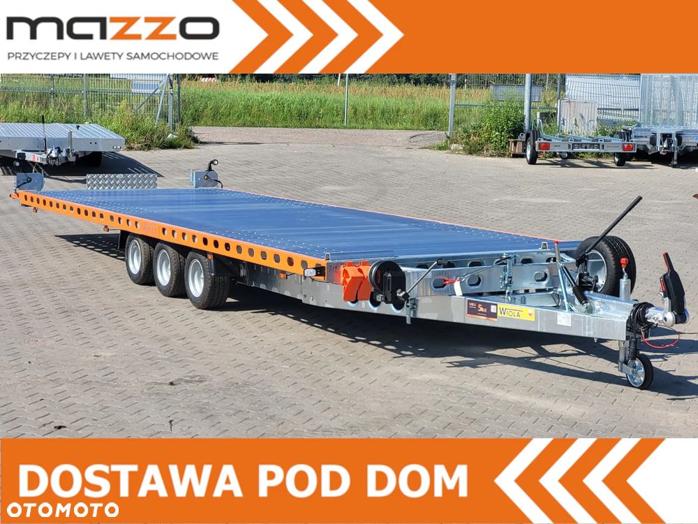 Wiola Laweta uchylna 650x207cm DMC3500kg stabilizator jazdy AKS, panele aluminiowe - 1