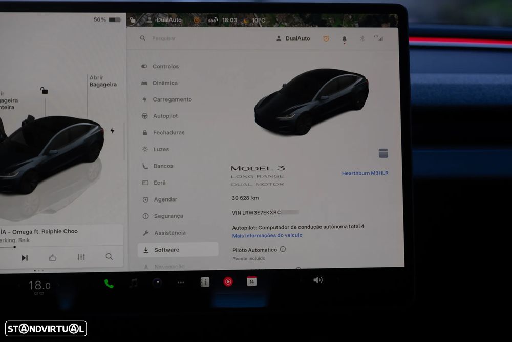 Tesla Model 3 Long Range Tração Integral Premium - 55