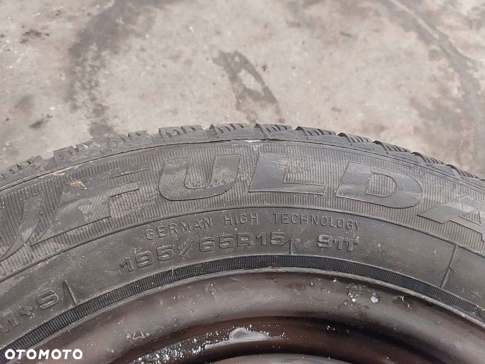 OPONY ZIMOWE 2 SZT 195/65R15 2014R FULDA KRISTALL MONTERO 3 - 3