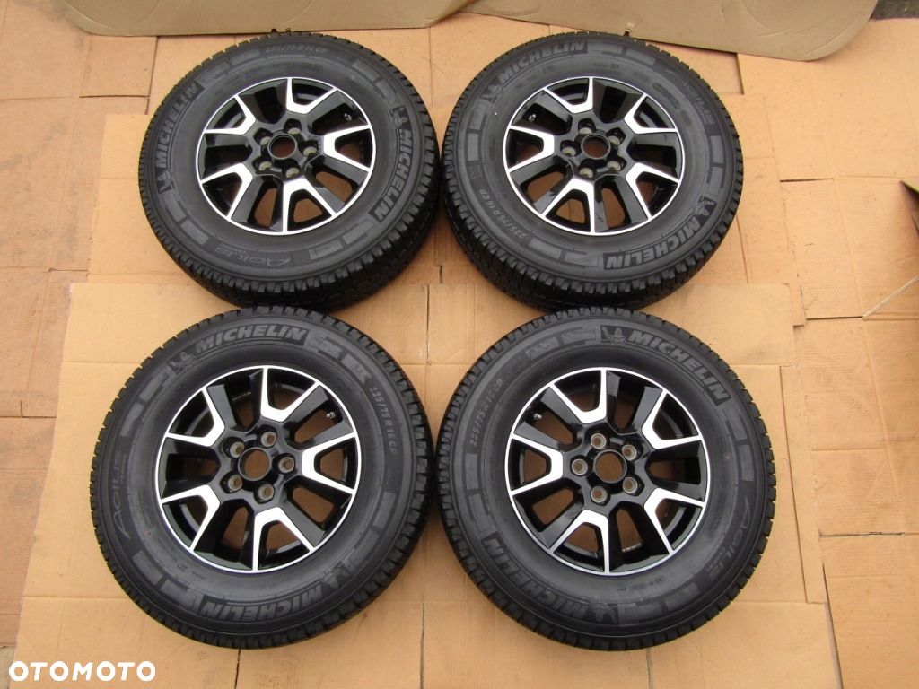 4x Felgi Koła 16 Fiat Ducato Peugeot Boxer Citroen Jumper opony 6j 5x118 ET68 + 225/75 16C - 1