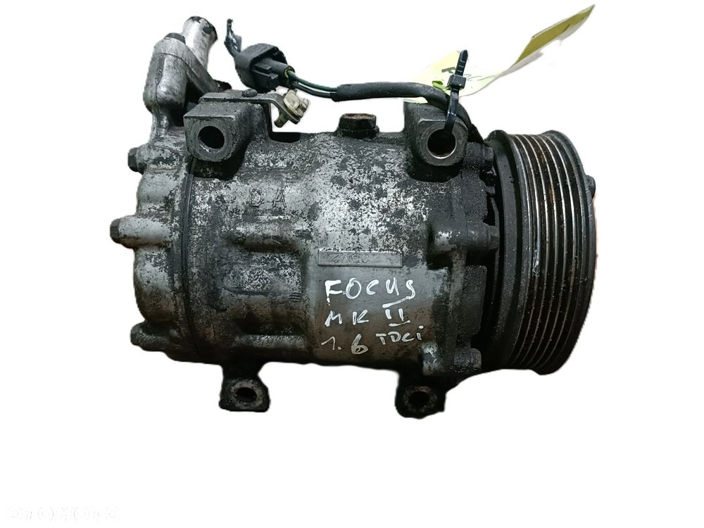 FORD FOCUS MK2 04-11 1,6 TDCI sprężarka kompresor klimatyzacji SANDEN FOMOCO 3M5H-19D629-SA * - 6