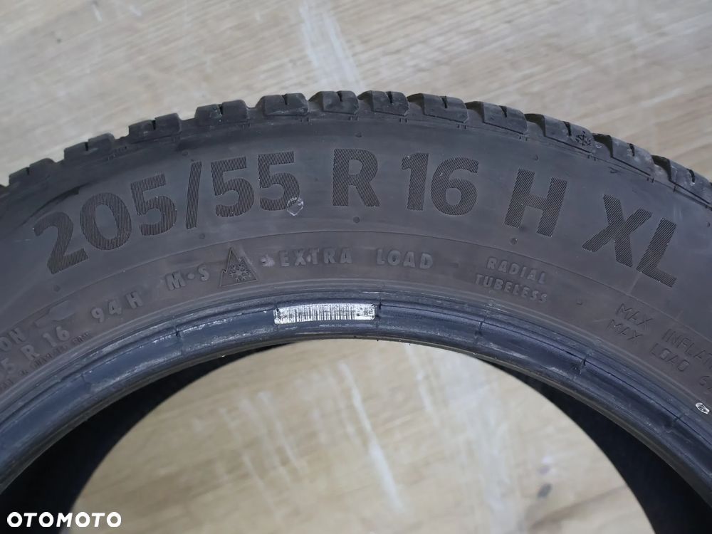 OPONY CAŁOROCZNE 2SZT CONTINENTAL ALLSEASONCONTACT 205 55 16 2020R 6MM - 8