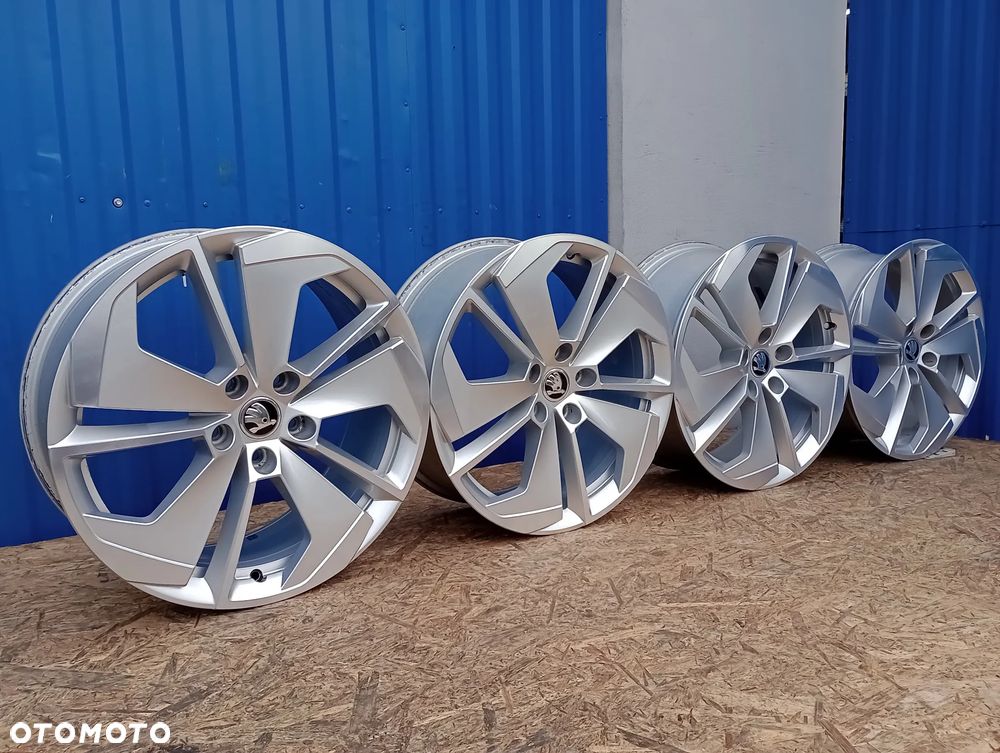 FELGI ALUMINIOWE 5x112 R18 ET48 7,5J SKODA OCTAVIA SUPERB YETI KAROQ - 2