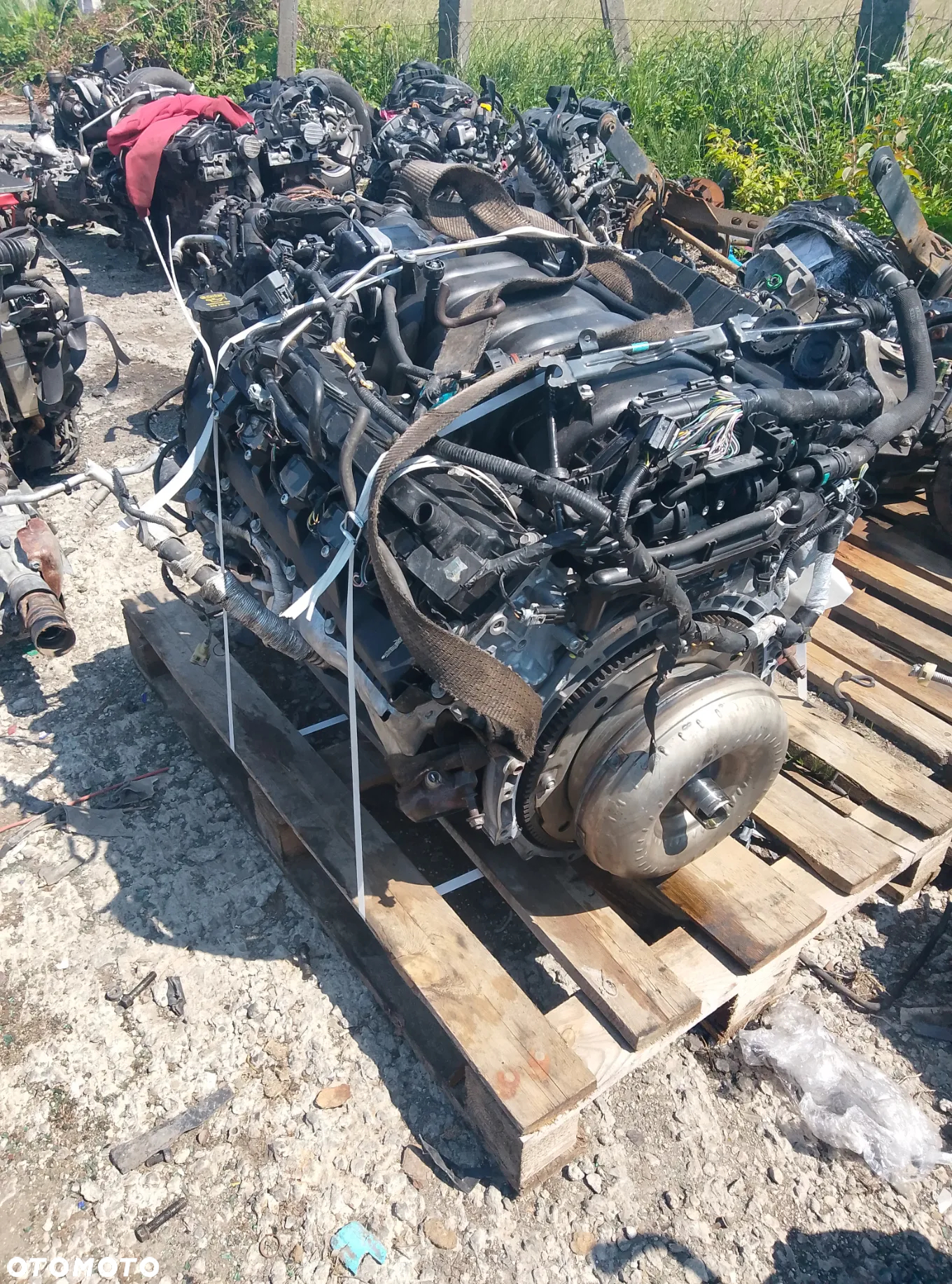 SILNIK KOMPLETNY 5,0 v8 508PN range rover III jaguar xf f-pace velar gwarancja - 4