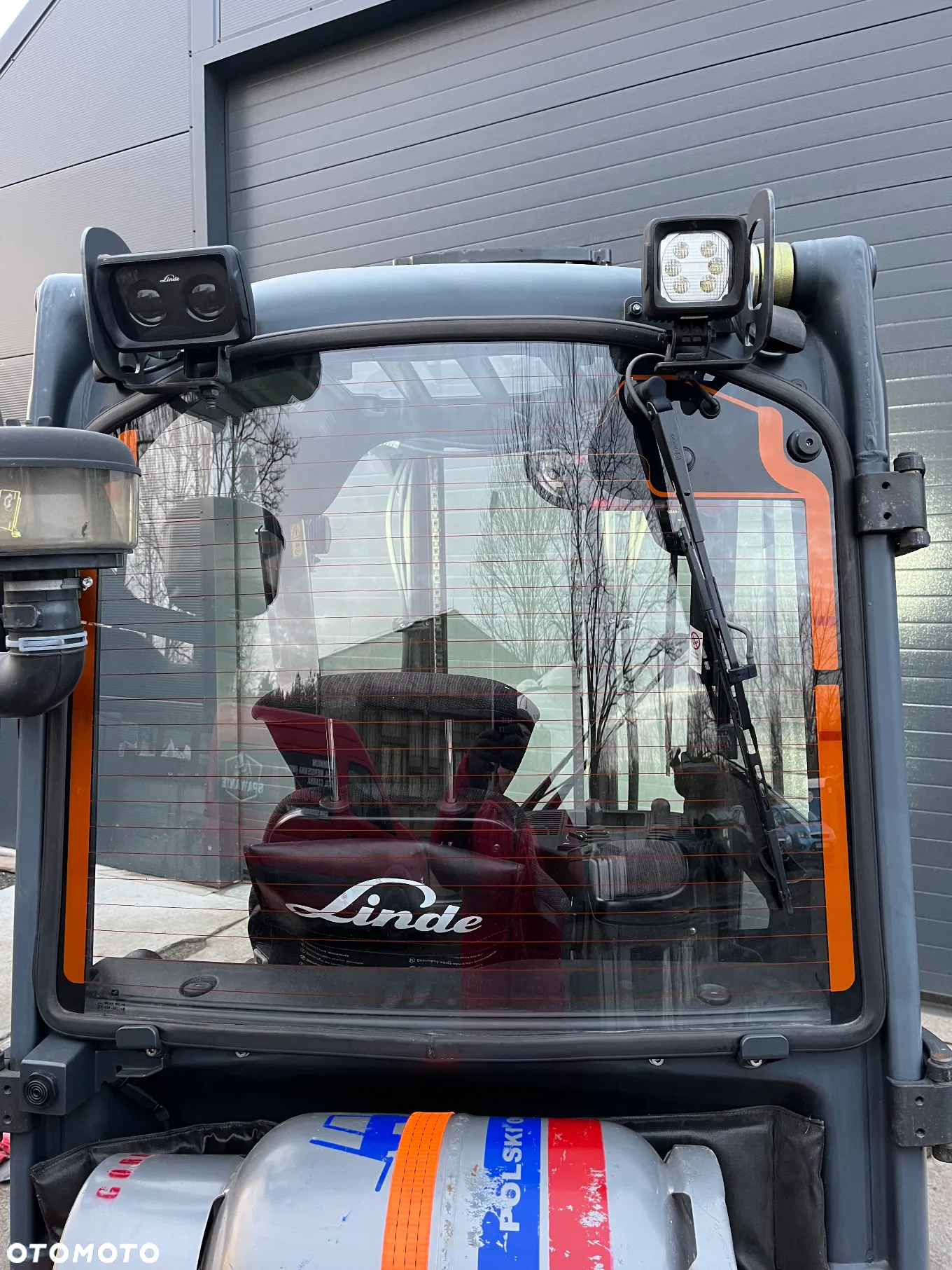 Linde H16-T Gaz LPG, Pełna kabina, Przesuw boczny, maszt Standard - 39