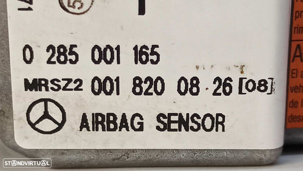 CENTRALINA DE AIRBAG MERCEDES CLASE CLK (W208) COUPE 230 COMPRESSOR (208.347) - 2