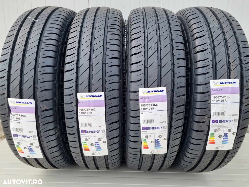 195/75 R16C, 110/108R, MICHELIN, Agilis 3, Anvelope de vara - 1