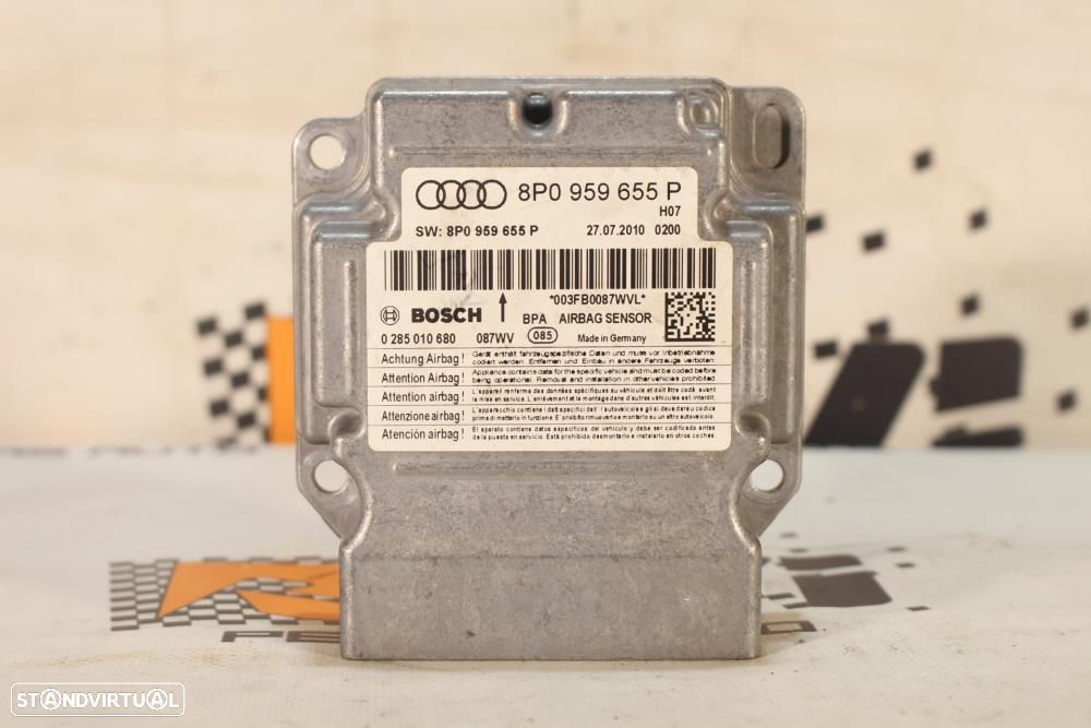 Centralina De Airbags Audi A3 (8P1)  8P0959655p / 0285010680 / 8P0 959