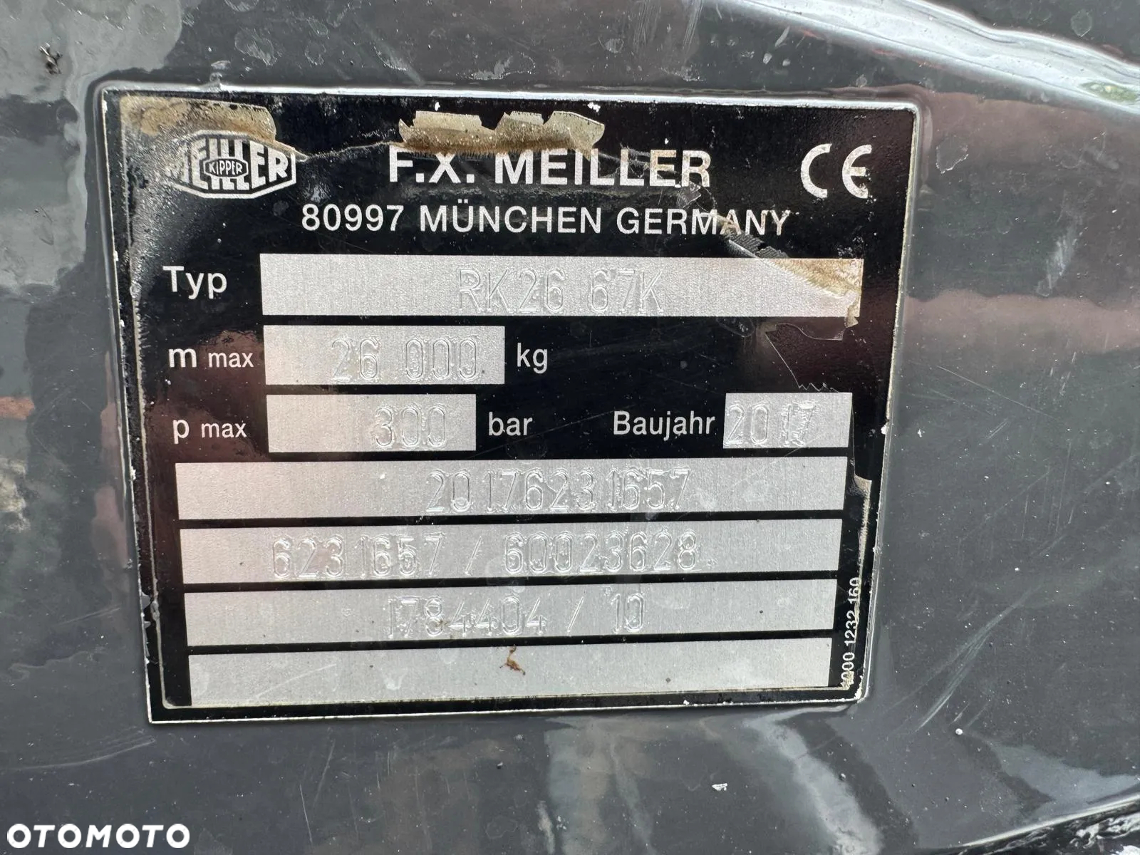 Volvo FH 540 6x2 EURO 6 HAKOWIEC MEILLER RK 26.67K - 29