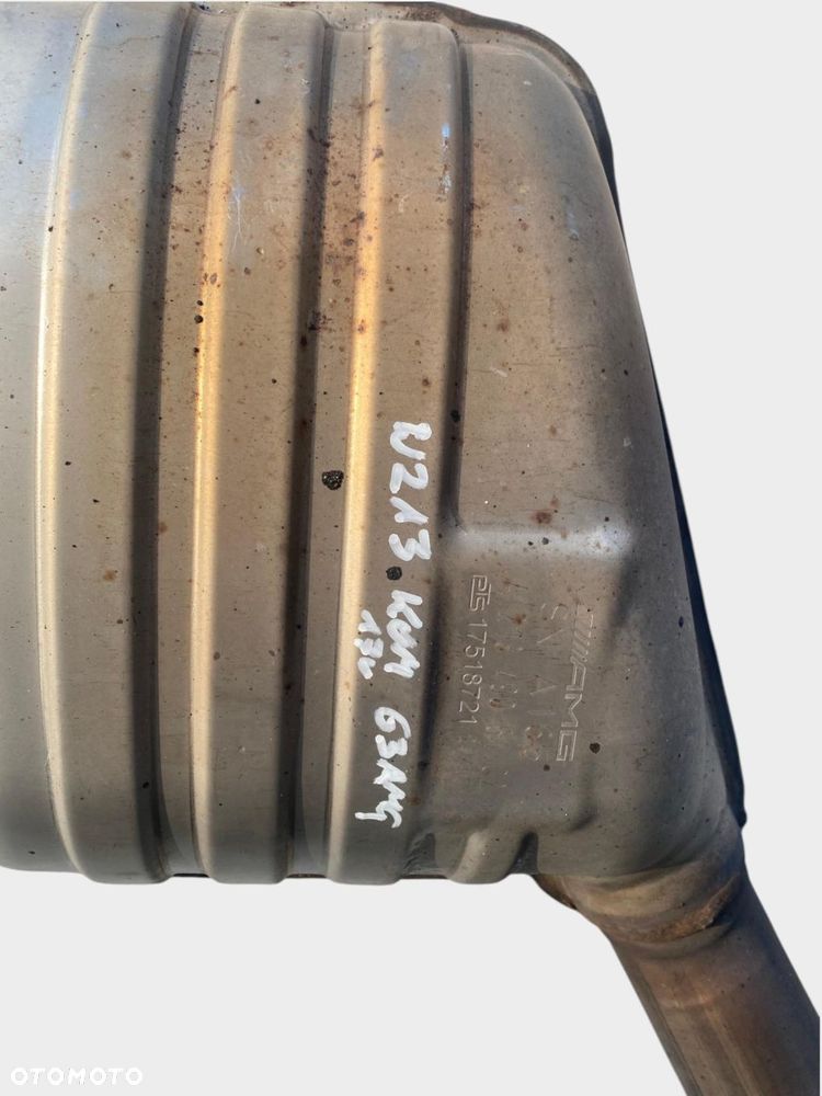 MERCEDES E W213 63 AMG KOMBI WYDECH TŁUMIK RURA KLAPA / ORYGINAŁ - 2