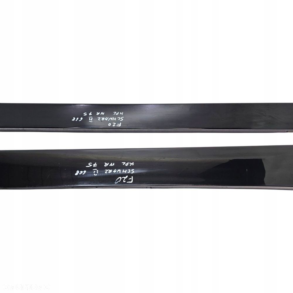 Bmw F20 Listwa Progowa Próg Progi Lewa +Prawa Schwarz Ii 668 Kpl Nr 75 - 7