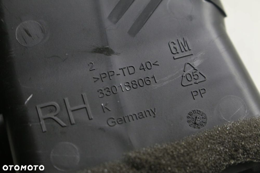 Kratka nawiewu Opel Zafira C - 5