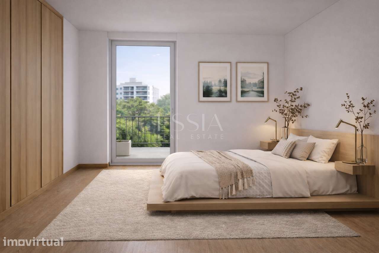 Apartamento T2 Varanda 1 Garagem BOX e 1 Garagem em Custóias - Grande imagem: 3/6