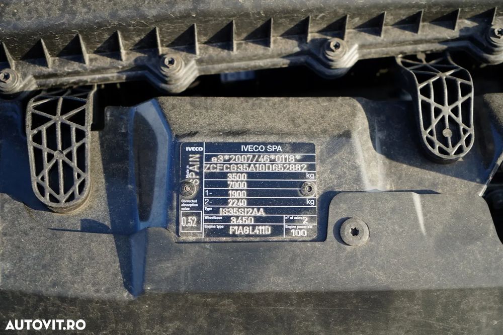 Iveco DAILY 35-140 / AERIAL / KLUBB K26 BASIC LIFT / 4 STABILIZATOARE / MANUAL / 2020 R - 37