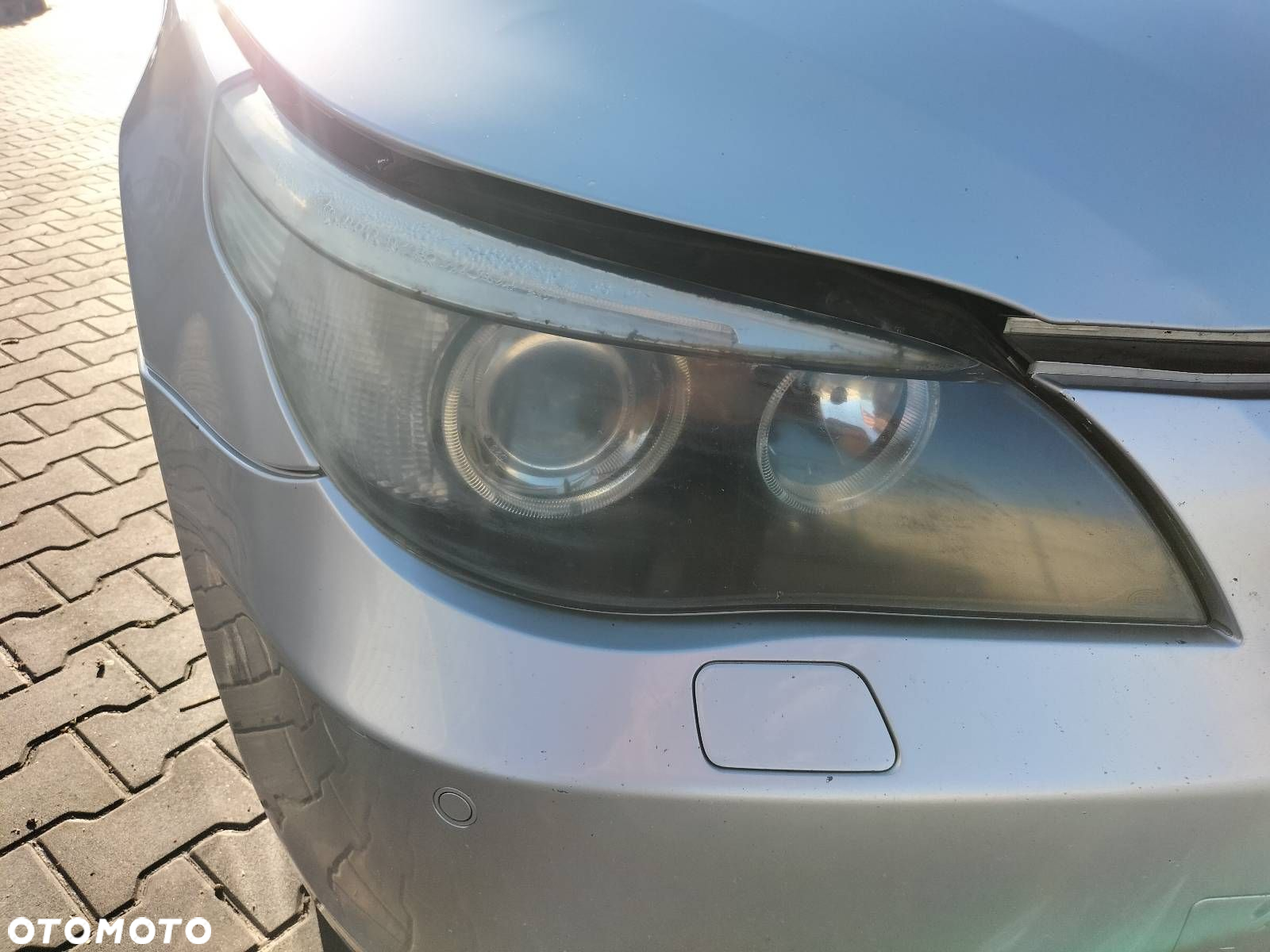 KOMPLETNY PRZÓD MASKA ZDERZAK BŁOTNIKI LAMPY BIXENON BMW E60 E61 354/7 - 15