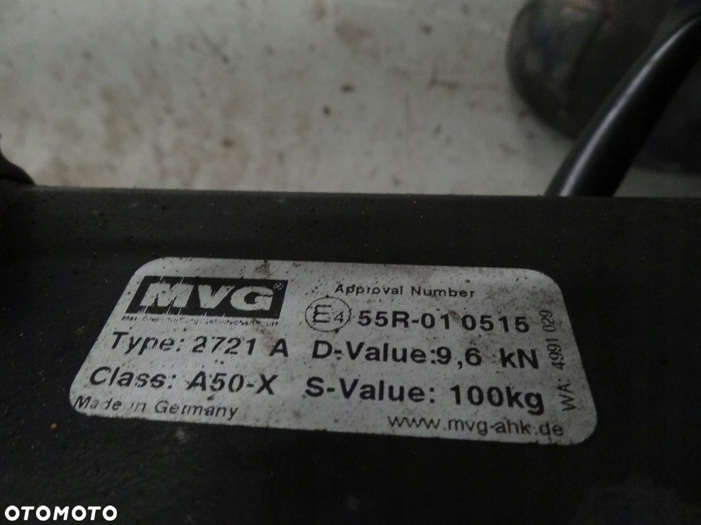 NISSAN QASHQAI II J11 2014 HAK HOLOWNICZY DO HOLOWANIA BEZ KULI - 9