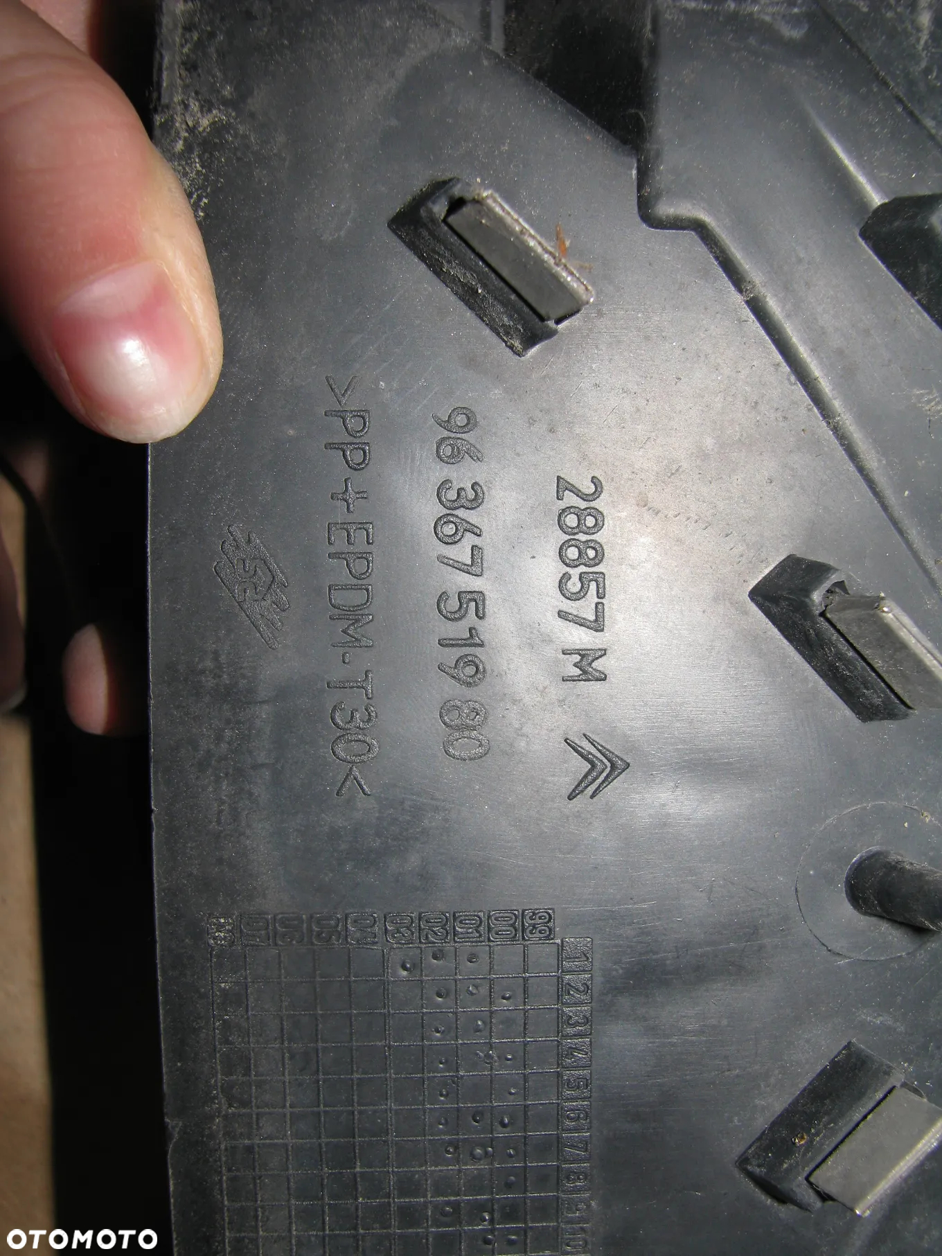 Citroen C5 I 03r Grill atrapa 9636751980 - 9